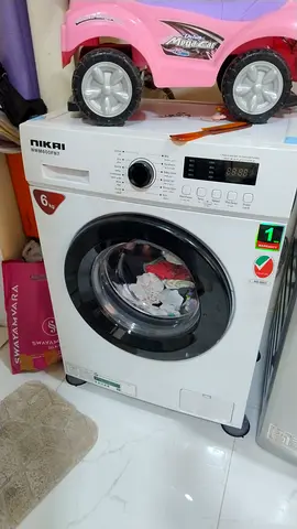 Urgent Sale-6kg Nikai Front Load Washing Machine - Good Working Condition