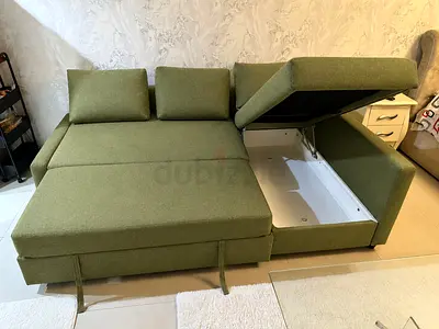 Stylish Fabric Sleeper Sofa  A modern fabric sleeper sofa combining elegant design, everyday comfort
