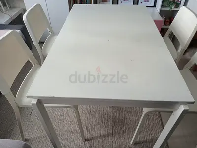 Dining Set with 4 Chairs