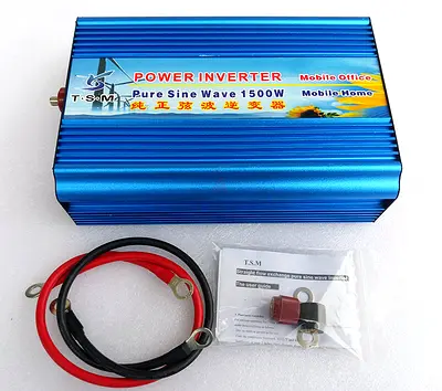 12V DC ➡️220V AC – Brand New 1500W Pure Sine Wave Power Inverter