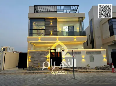 فيلا مودرن للبيع | طابقان وروف | 5 غرف نوم | تشطيبات سوبر ديلوكس | شامل رسوم التسجيل