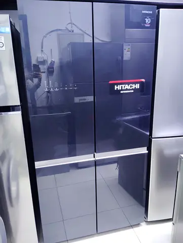 Spacious French Door Refrigerator - Good Working Condition