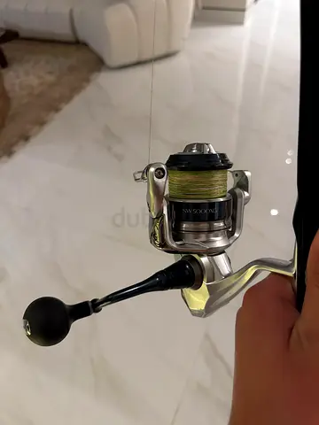 Spinning Fishing Reel with Line - Good Working Condition
