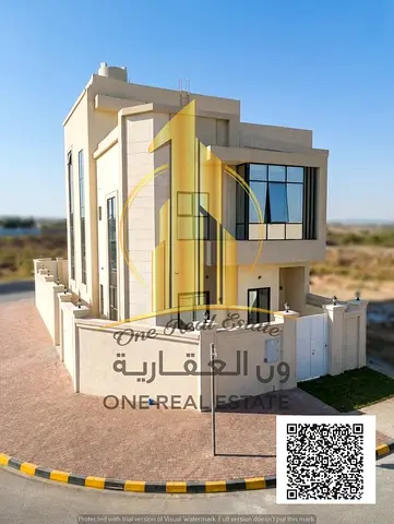 للبيع | فيلا فاخرة زاوية في الزاهية – عجمان | تملك حر لجميع الجنسيات*