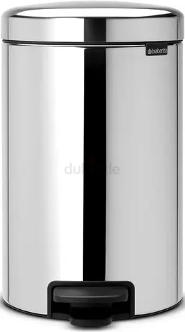 Brabantia Stainless Steel Pedal Bin - 10 littreChrome