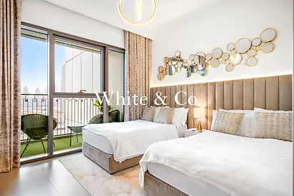 FULLY UPGRADED | FURNISHED | BURJ VIEW
