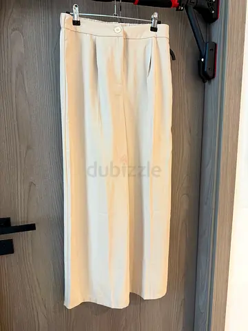 Shein petite cream trousers - M