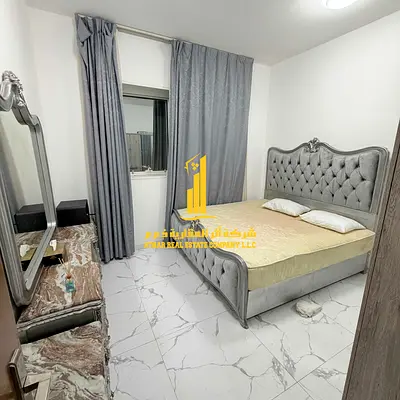 Fully furnished one-bedroom apartment with a hall, with open view, including all services, with a gym, swimming pool, and private parking.
