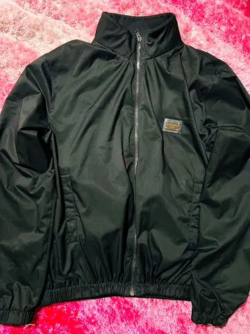 Dolce  Gabbana Essentials Logo-Plaque Bomber Jacket