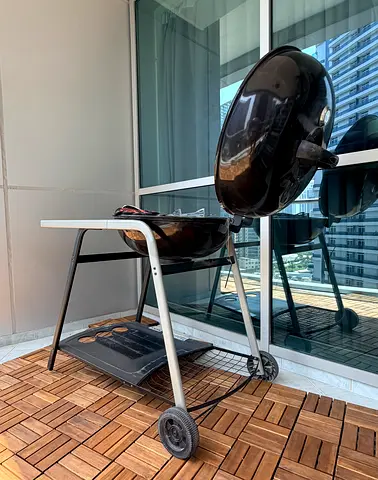Charcoal Grill with Tray