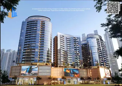 One-bedroom apartment for sale in Tiger Downtown Ajman | 10% down payment | Fully furnished | Lake view | Handover December