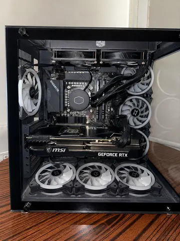High-End RTX 3090 24GB Gaming / Workstation PC | i9 | 32GB RAM | Liquid Cooling