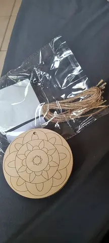 Brand new 12 pcs DIY Mandala art work coasters