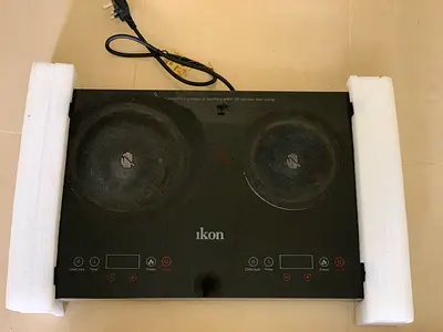 Ikon IKLDI856 2-burner Infrared Electric Cooker - Portable Hotplate