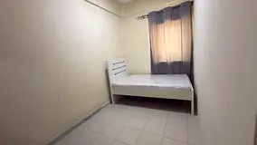 Available partition room with window spacious in dip 1 ewan residence near almaya supermarket