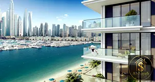 Spacious 2BR | Huge Layout | Panoramic Marina &amp; Skyline Views | Ready to move in | Beach Mansion