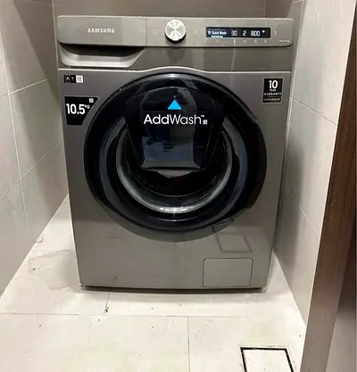 Samsung 9.kg AddWash Front Load Washing Machine - Grey