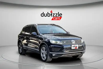 AED 649/month | 2018 Volkswagen Touareg Bluemotion Technology | GCC Specs | Ref#482403
