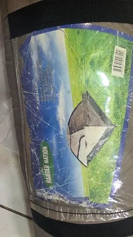 Used 4-person camping tent - compact roll, good for hiking