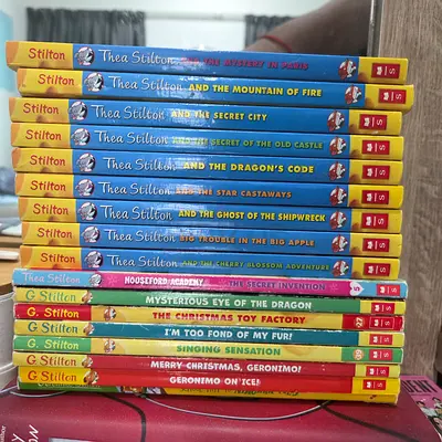 Collection of Geronimo Stilton and Thea Stilton Childrens Books