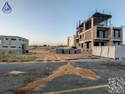 ارض سكني فلل شارع وسكة شاملة الرسوم بسعر ممتاز