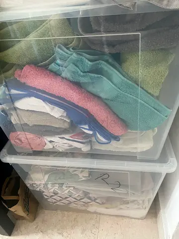 Towels and bedding