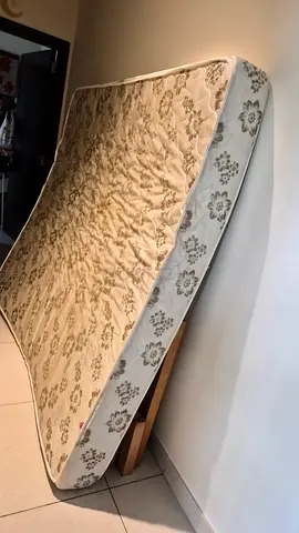 Single king mattress, almost new, good condition - firm spring mattress - For Free!!