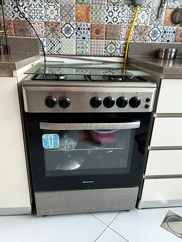 Westpoint 60×60 cm 4-Burner Gas Cooker with Gas Oven | WCLM-6640 G6IG | Good Condition