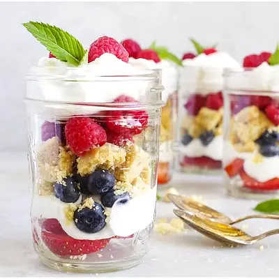 Wide Mouth Glass Jar 500ml 6pcs FREE DELIVERY