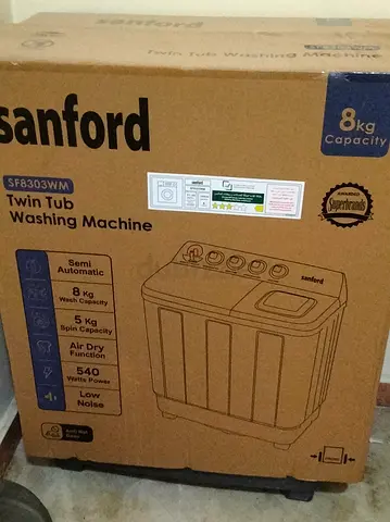 Sanford SF8303WM 8kg Twin Tub Washing Machine - Brand New in Box