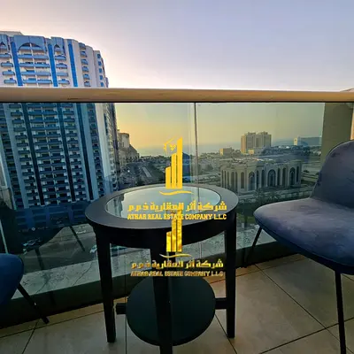 🏡 – Luxury 1BHK Apartment for Monthly Rent – Directly on Ajman Corniche ✨ 🔹 Don’t miss the opportunity to live in one of the finest apartments dir