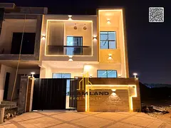 Villa for sale at a very attractive price in Ajman, Al Yasmin area, opposite Rahmaniya, Sharjah. Two