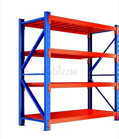 Heavy Duty Industrial Storage Rack / Warehouse Shelving 4-Tier 2/60/150