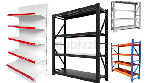Set of Heavy Duty Metal Storage  Retail Display Shelving Units all types available per piece
