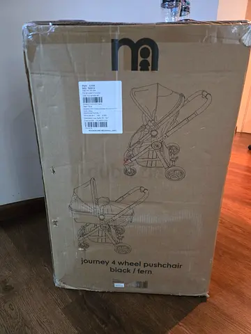 Mothercare Journey Travel System – Black/Fern | Brand New  Unused in Sealed Box
