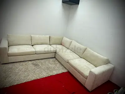 Perfect condition pottery barn beige color corner sofa