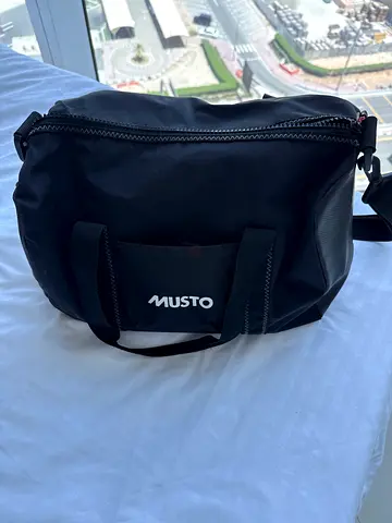 Musto black duffel bag - medium size, good condition