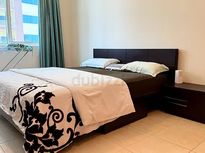 Double Bed Frame with Headboard with side tables  Intercoil Memory Foam- Dark Wood- EXPAT LEAVING.!