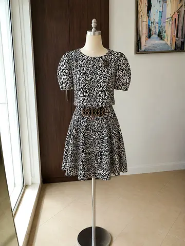 Elisabetta Franchi skirt set.