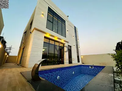 🏡 امتلك فيلا فاخرة بتصميم مودرن عصري وتشطيبات شخصية راقية في الزاهية – عجمان، بموقع استراتيجي قريب من جميع الخدمات والمولات والطرق الرئيسية، مع مسبح