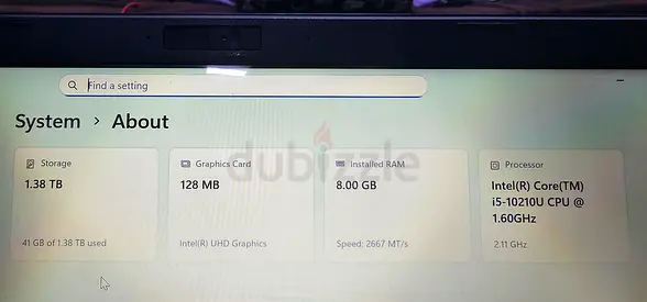Acer laptop - used