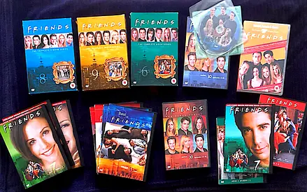 Friends DVD Box Set — Seasons 1–10 (mixed cases)