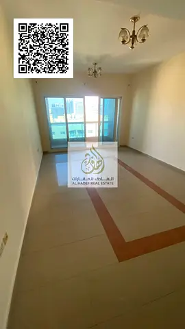 للإيجار السنوي | شقة غرفة وصالة بإطلالة مفتوحة في الراشدية 3 – عجمان