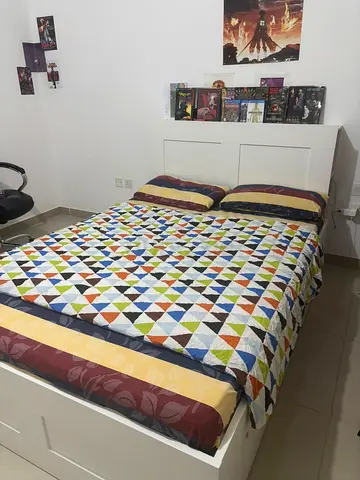 NEW IKEA BED WITH 4 DRAWERS