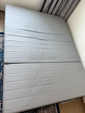 Foldable Grey Guest Mattress / Floor Sofa Bed - Good Condition