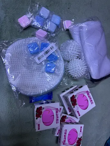 Assorted Laundry and Cleaning Supplies Collection
