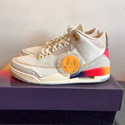 Jordan 3 J Balvin Medellin Sunset - 11 US