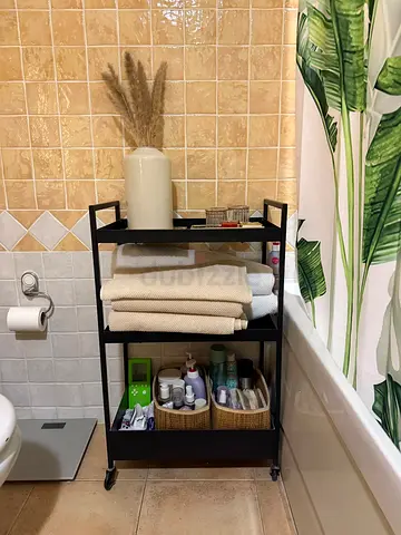 IKEA black trolley