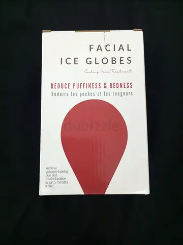 facial ice globes for puffiness and redness