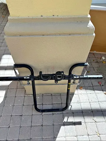 Spare tyre bike rack